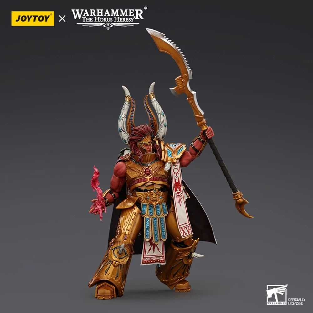 JOYTOY Action Figures 1/18 Warhammer 40K Thousand Sons Magnus The Red Primarch of The XVth Legion Collection Model Toys for Gift