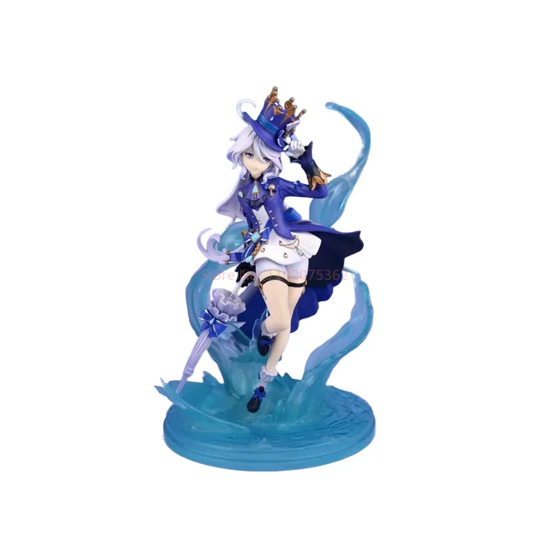 Genshin Impact Anime Figure Furina Focalors Action Figures Pvc Model Gk Statue Doll Collection Desk Decoration Birthday Gifts