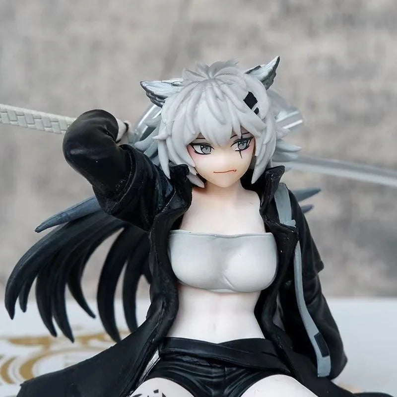 15Cm Furyu Arknights Figure Amiya Lappland Noodle Stopper  PVC Anime Kawaii Action Figures Collection Model Statue Kid ToyGifts