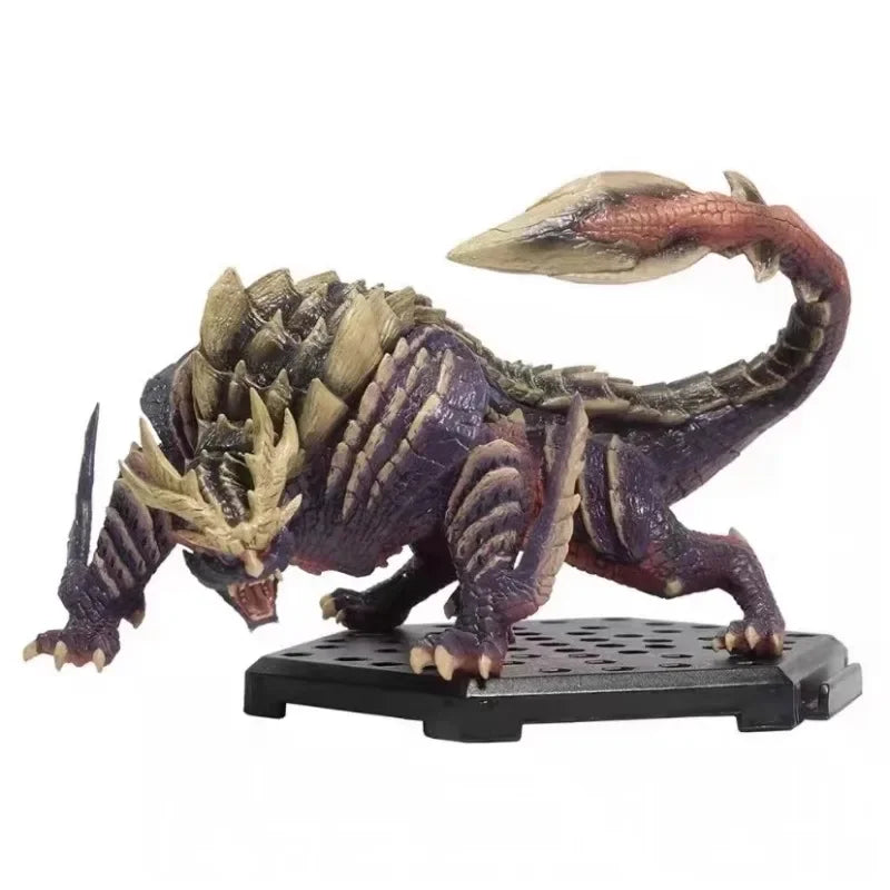 Monster Hunter World Iceborne Action Figure PVC Model, Nergigante Tigrex Basarios Dragon Collectible Decoration Toy for Adults