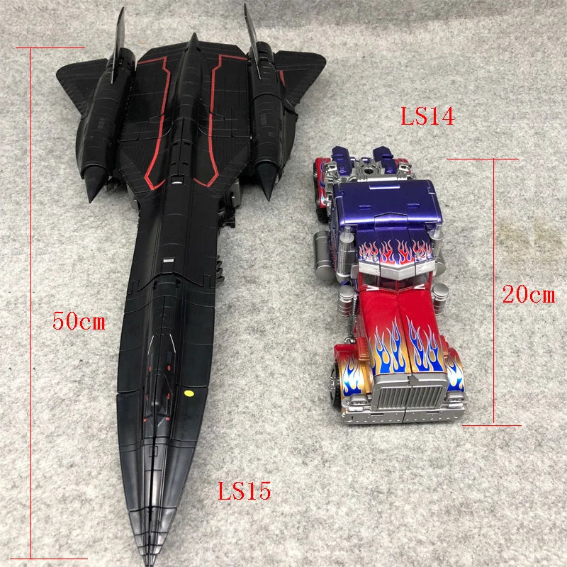 Skyfire LS15 Model Transformation Toys AOYI Jetfire LS-15 Aircraft Robot LS14 Optimus Commander Deformation Figure Star Elder