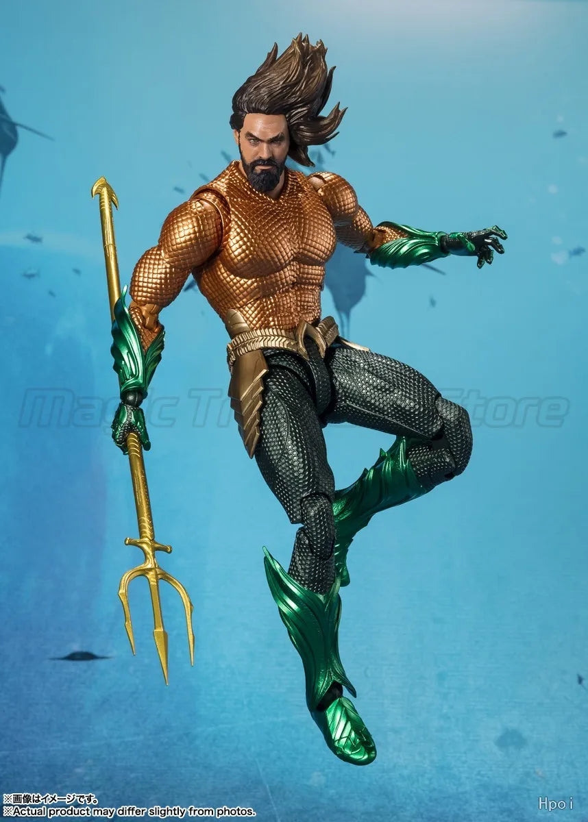 【MT】BANDAI SHF Aquaman and The Lost Kingdom Aquaman Action Figure Model Toy