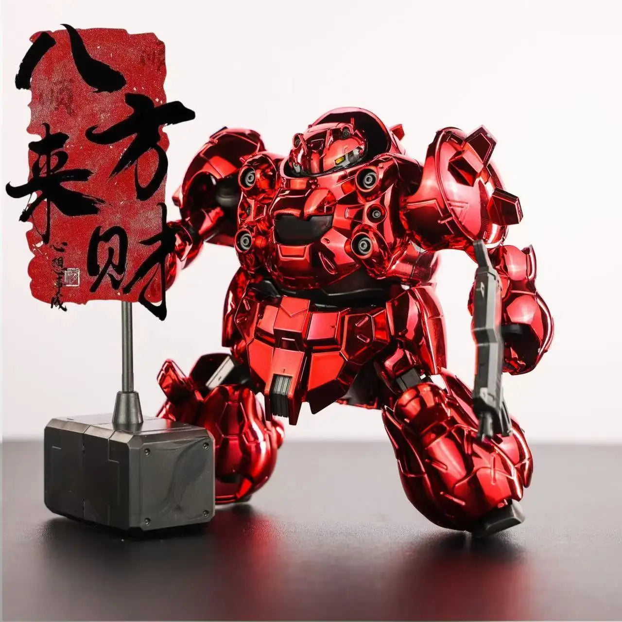 STAR HG 1/144 Scale Gusion Specail Coating Assembly Model Kit - Action Figure Robot Statue Toy for Hobby Kids Collection