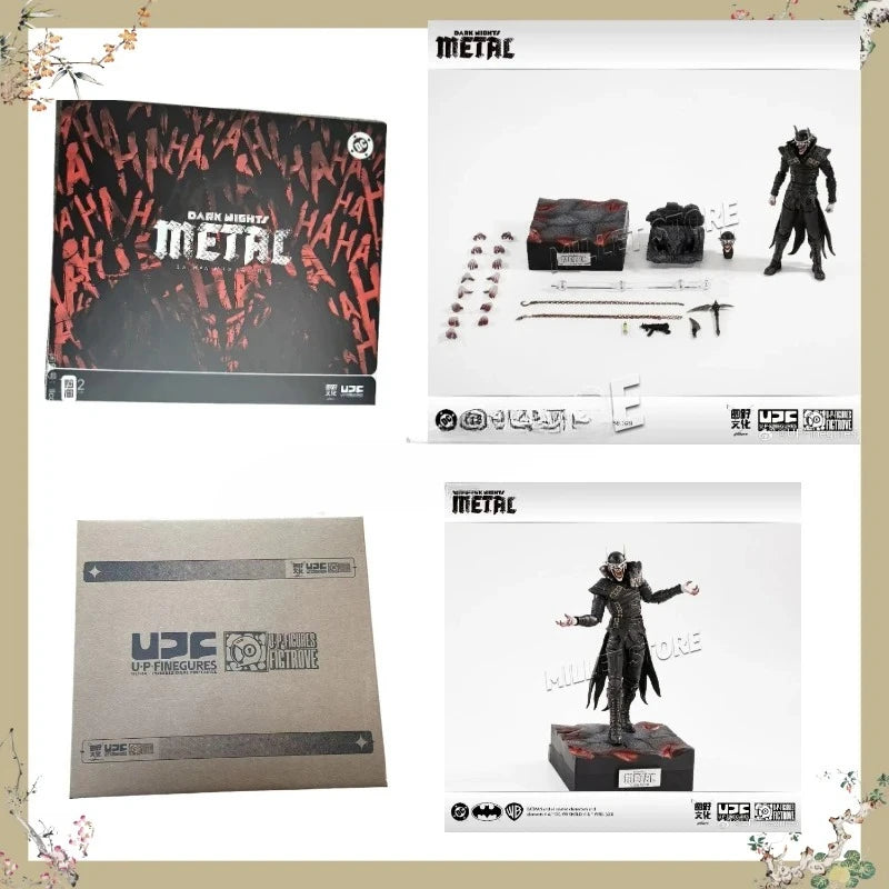 In Stock 24 Hours Delivery Brand New LPZZ U-P-Fineguures The Batman Who Laughs in The Dark: Metal DC Figure 1/12 Toy Gift