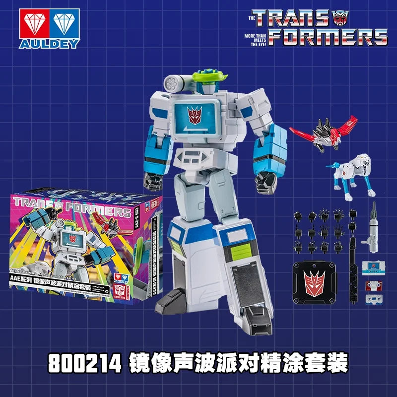 AAE First Wave Arcee Transformers Figure, ABS Material, Ultra-poseable, 15cm Tall, G1 Classic, for Fans & Kids