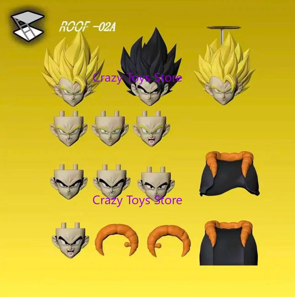 New Tonsenarttoys Kamione 02A 02B Dragon Ball Z Gojita SHF Super Saiyan SSJ Gogeta Dragon Anime Action Figure Toy.