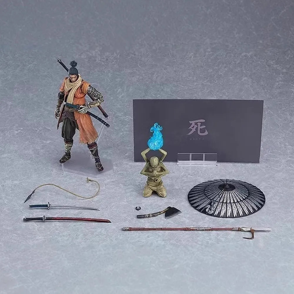 Shadows Die Twice figma 483DX Sekiro Action Figure Toy Doll Brinquedos Figurals Collection Model Gift