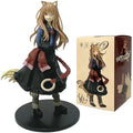 17cm Anime Wolf and Spice Hero PVC Handmade Action Doll Model Desktop Decoration Anime Cute Periphery Birthday Christmas Gift