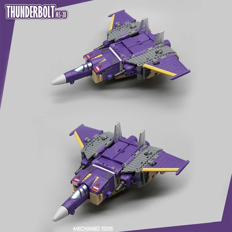 Blitzwing Thunderbolt Transformation MFT MS28 MS-28 Mini Pocket Action Figure Robot Model Collection Deformed Toys Gift