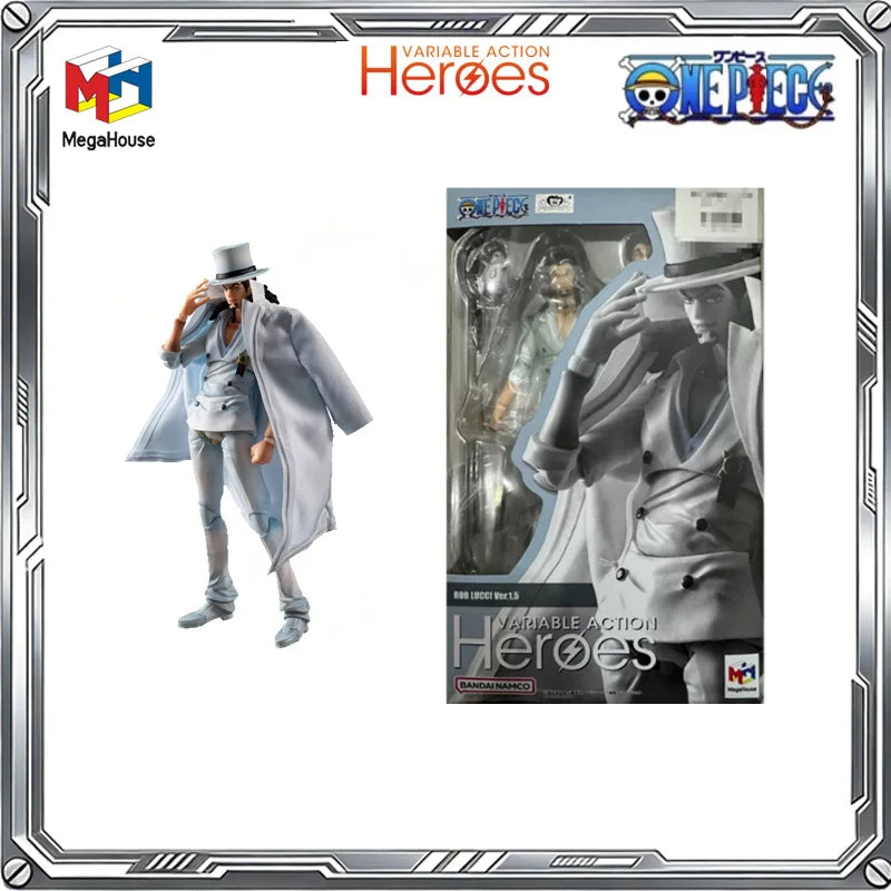 MegaHouse Original Variable Action Heroes One Piece Anime Luffy Shanks Boa Hancock Zoro Robin Action Figure Toys Gifts Model
