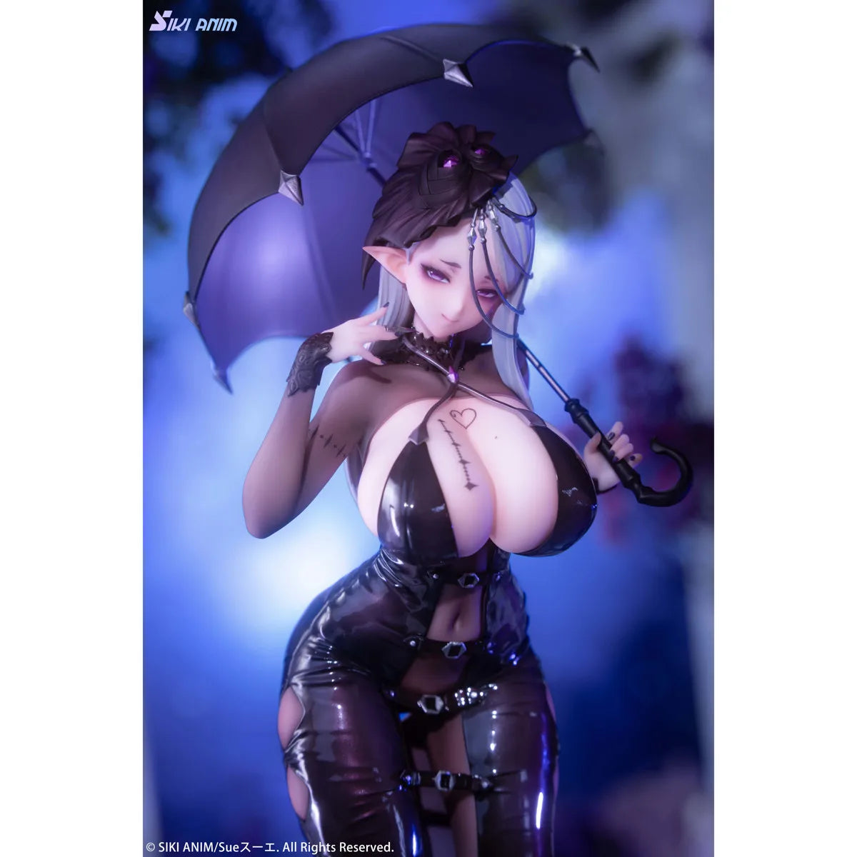 SIKI ANIM 1/7 Scale Anime Figure Widow Sue Original Character Collectible PVC Statue Model For Adult Anime Fans Collection
