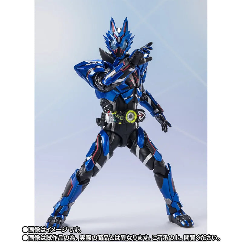 Original Genuine Bandai Anime Kamen Rider Vulcan Lone Wolf S.H.Figuarts Model Toys Action Figure Gift Collectible Ornaments Kids