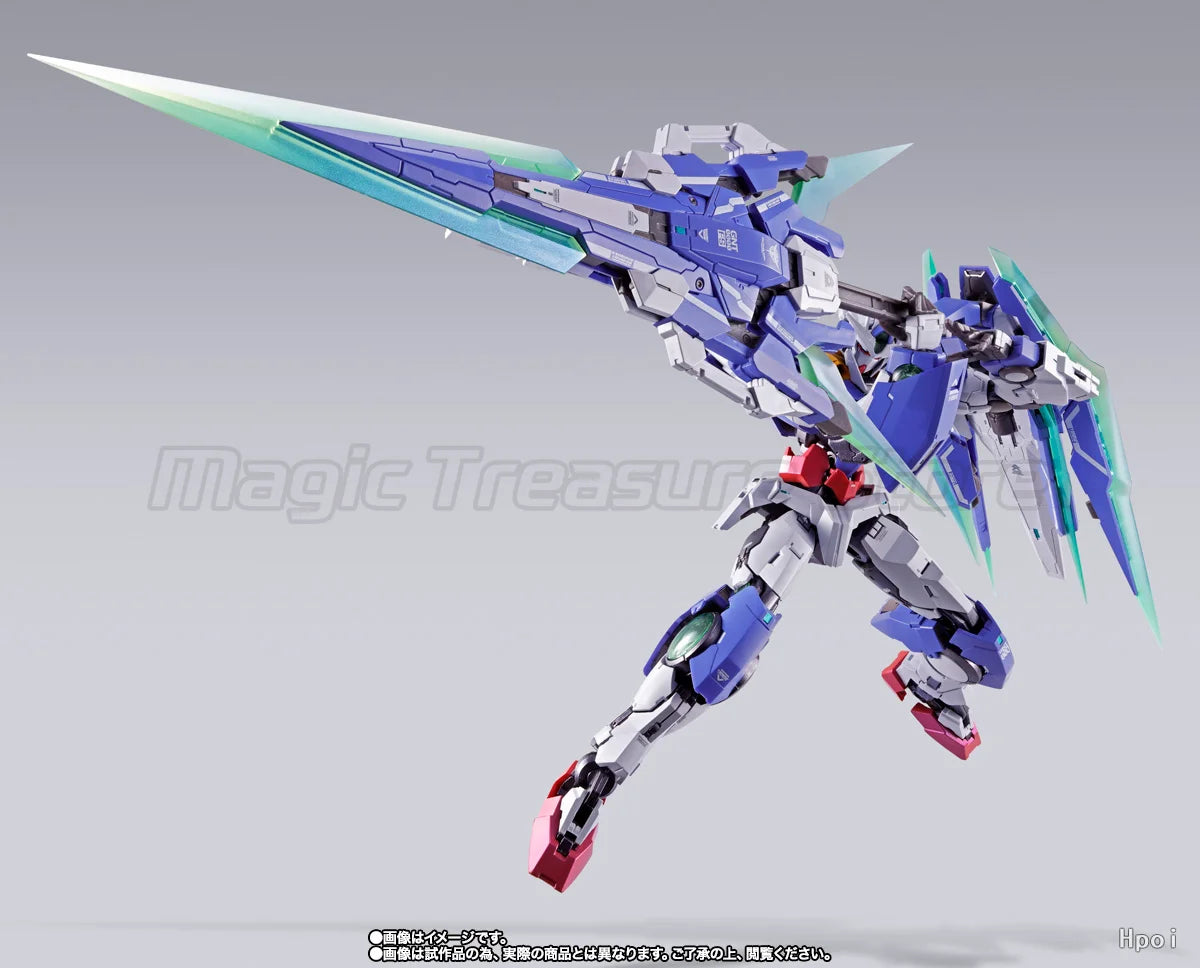 【MT】BANDAI METAL BUILD Mobile Suit Gundam 00V: Battlefield Record GNT-0000/FS 00 Qan[T] Full Saber Full Blade Installation Anime