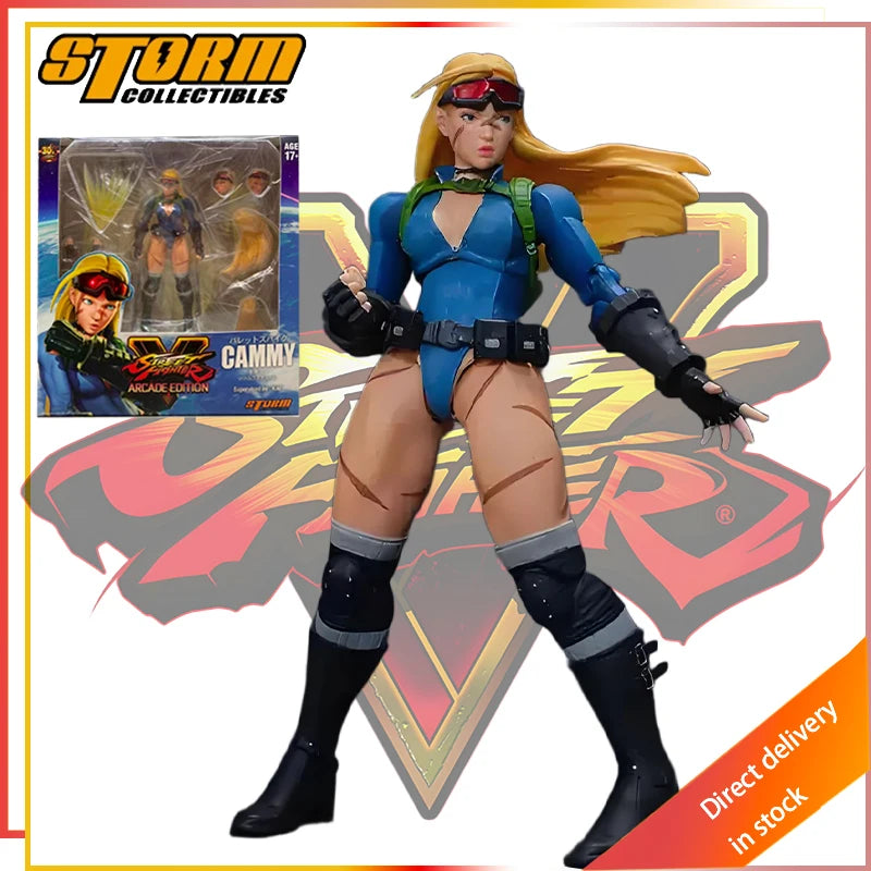 STORM TOYS Original Street Fighter 5 Series Street Fighter Alpha STORM ARENA Action Joint Mobility Figure Model Toys Gifts