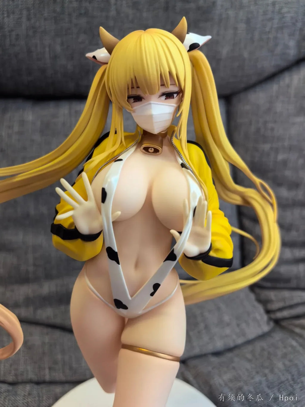 TYCTOYS Brand New In Stock 1/7 Original ENSOUTOYS Lilies Yuna Dairy Cow Edition PVC 26CM Anime Action Figure Model Toys