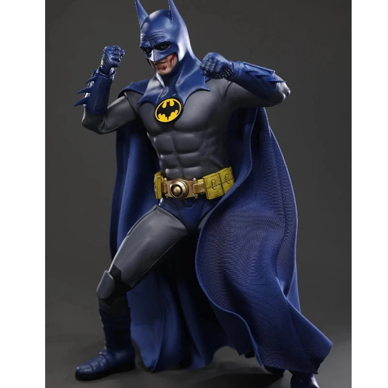 Hot Toys Batman Blue And Suit 1 6 Scale Collectible Figure Dc The Flash Collectible Display For Adult Collectors Birthday Gift