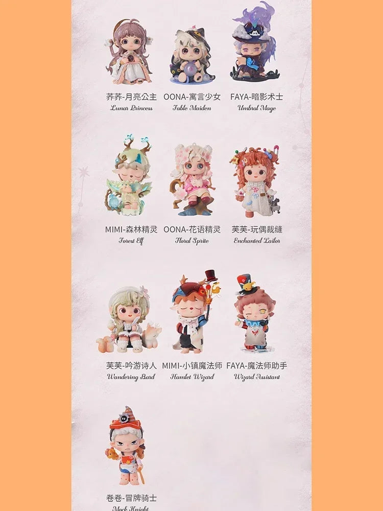 Heyone Saving Miss Joy Series Blind Box Toys Kawaii Anime Action Figure Surprise Mystery Box Dolls Gift