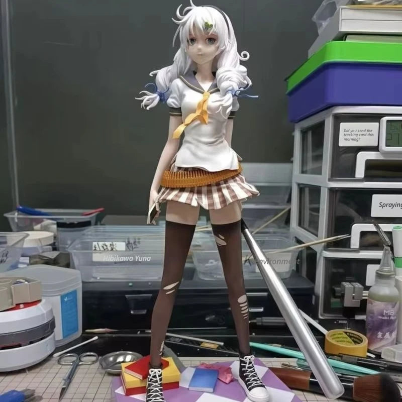 Hongkai Impact 3 Characters Kiana Kaslana Characters Kawaii Game Peripheral Statue Model Desk Decoration Toys Birthday Gift
