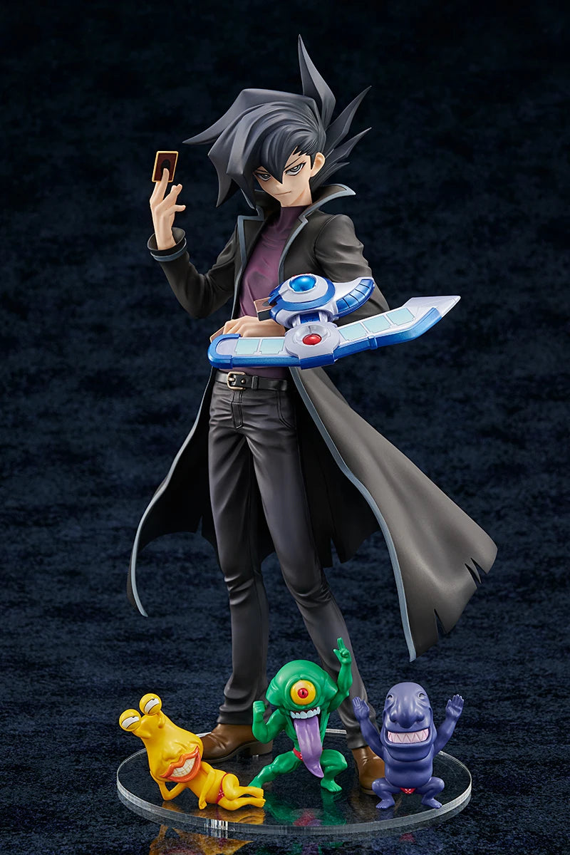 In Stock Original AMAKUNI Yu-gi-oh! Duel Monsters Figure Chazz Princeton Jaden Yuki Yusei Fudo Pvc Model Toys Yu-Gi-Oh! 5D's