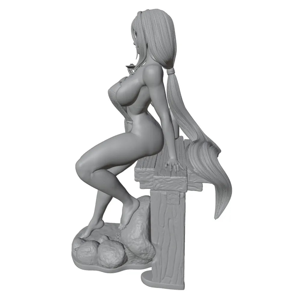 75mm100mm120mm150mm Anime Character Statue GK Miniature 3D Printed Gray Model Figurine DIY Doll Model Unassembled And Unpainted