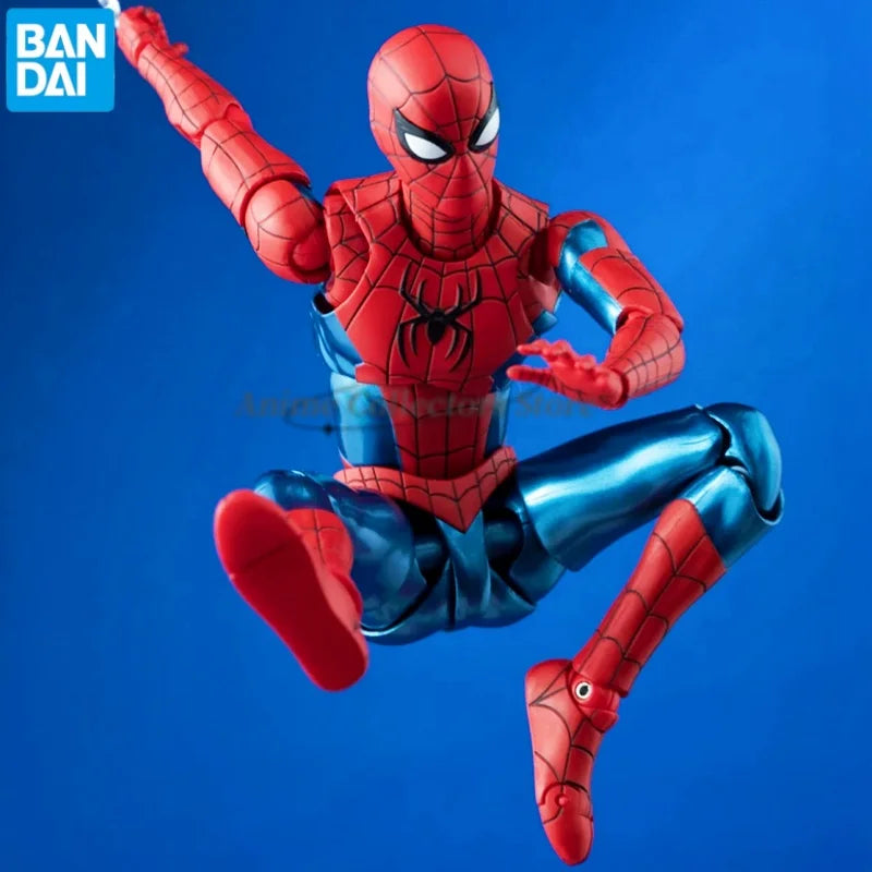 Original SH Figuarts SHF Spider Man 2099 Spider Man Across The Spider Verse Anime Character Toy Model Ornaments Collection