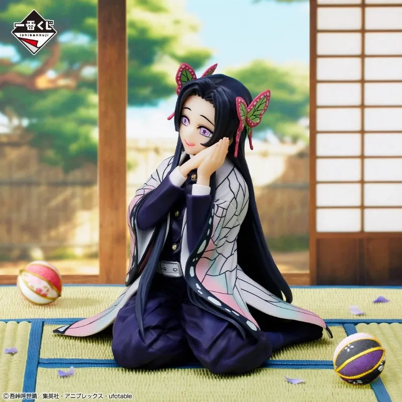 В наличност Bandai Ichiban Demon Slayer Shinobu Kocho Kanao Tsuyuri Фигура Аниме фигурка Екшън модел Колекционерски играчки Подарък