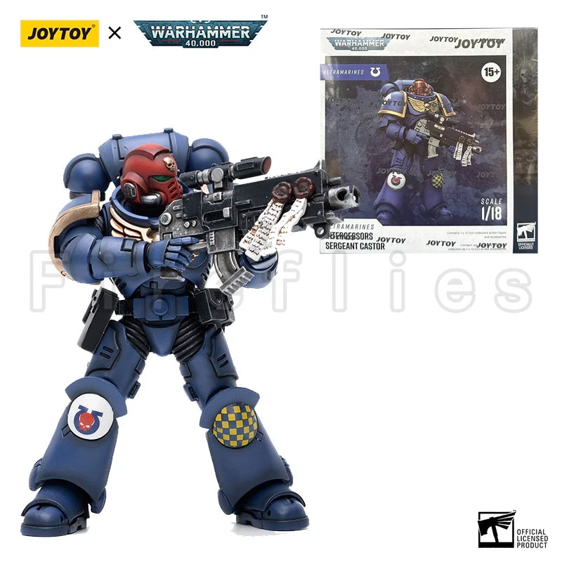 1/18 JOYTOY Action Figure (3PCS/SET) 40K Heroes Of The Chapter Re-issue Version Anime Collection Model Toy