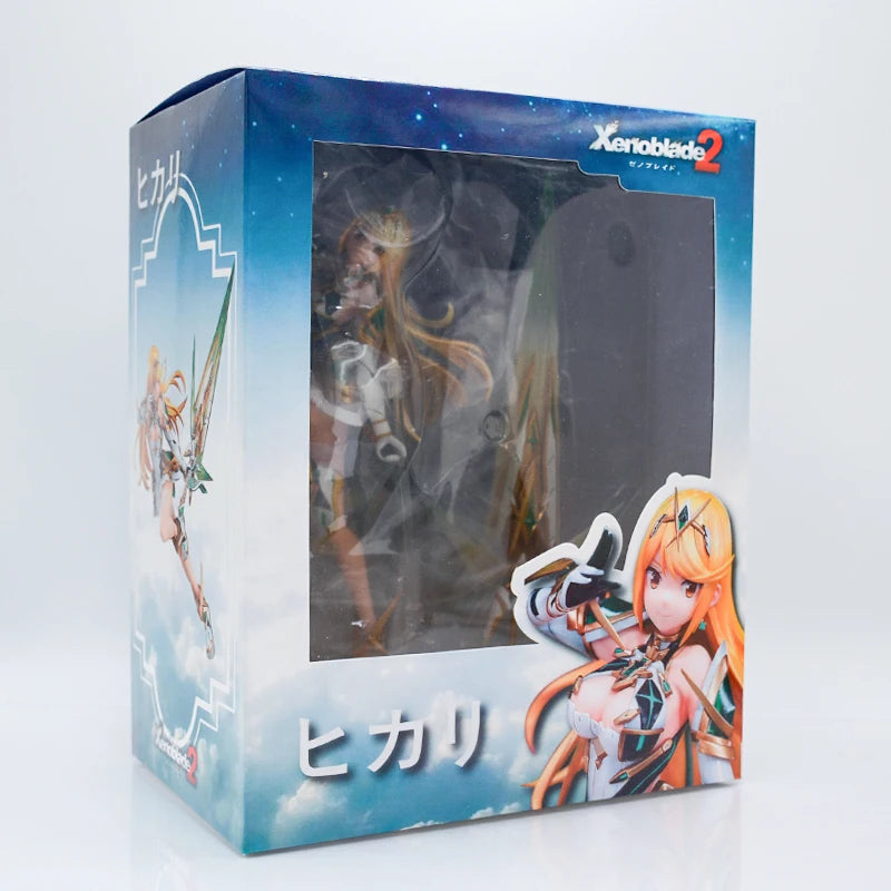 23cm Xenoblade Chronicles 3 Mio Anime Figure Pyra/Homura Action Figure Mythra/Hikari Figurine Game Statue Model Doll Toys Gifts