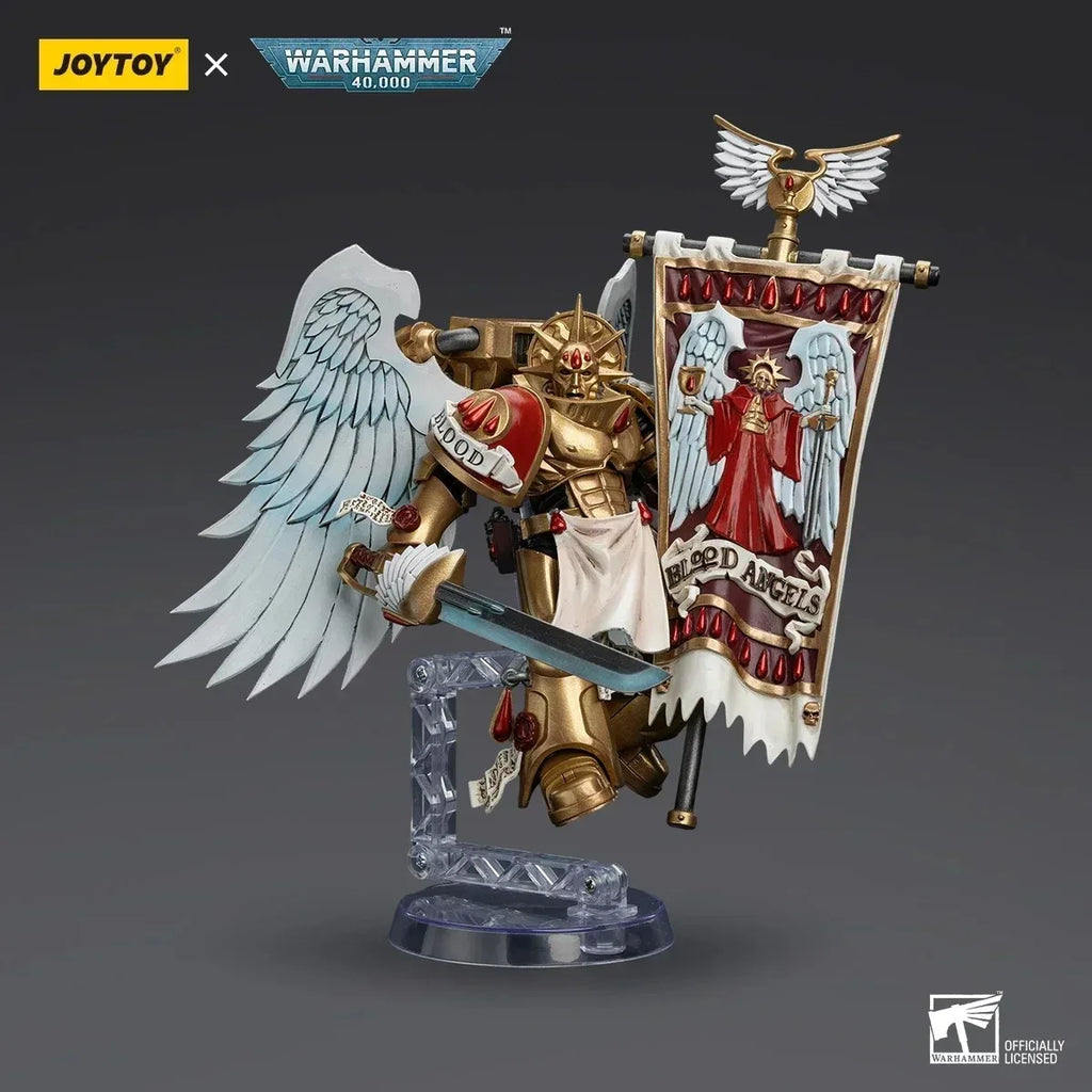 [IN STOCK] JOYTOY Warhammer 40k 1/18 Action Figures Blood Angels Sanguinary Guard Sanguinary Ancient Model Toy Boy Gifts