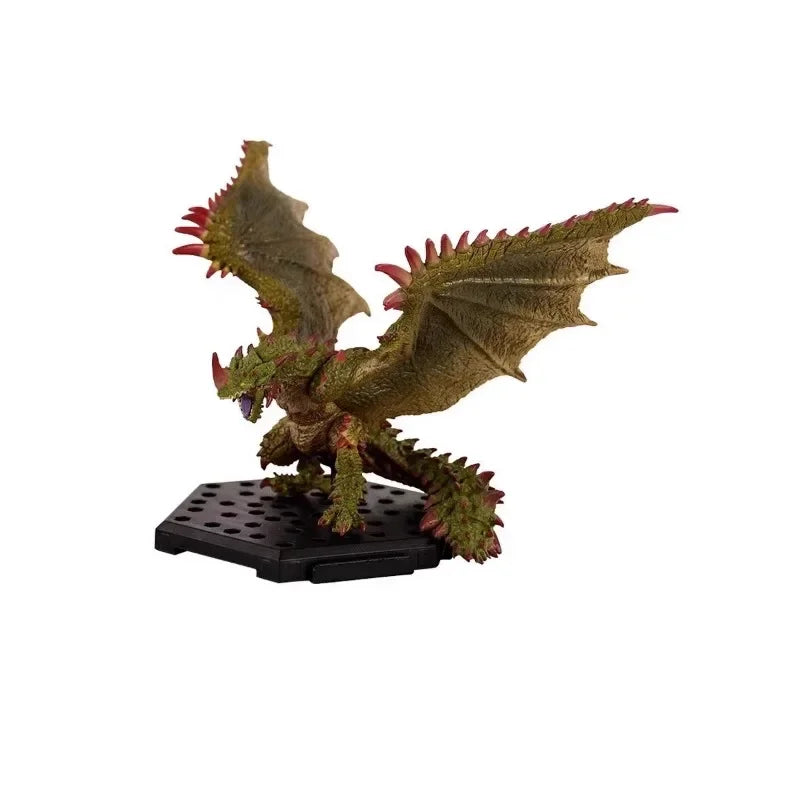 Monster Hunter World Iceborne Action Figure PVC Model, Nergigante Tigrex Basarios Dragon Collectible Decoration Toy for Adults