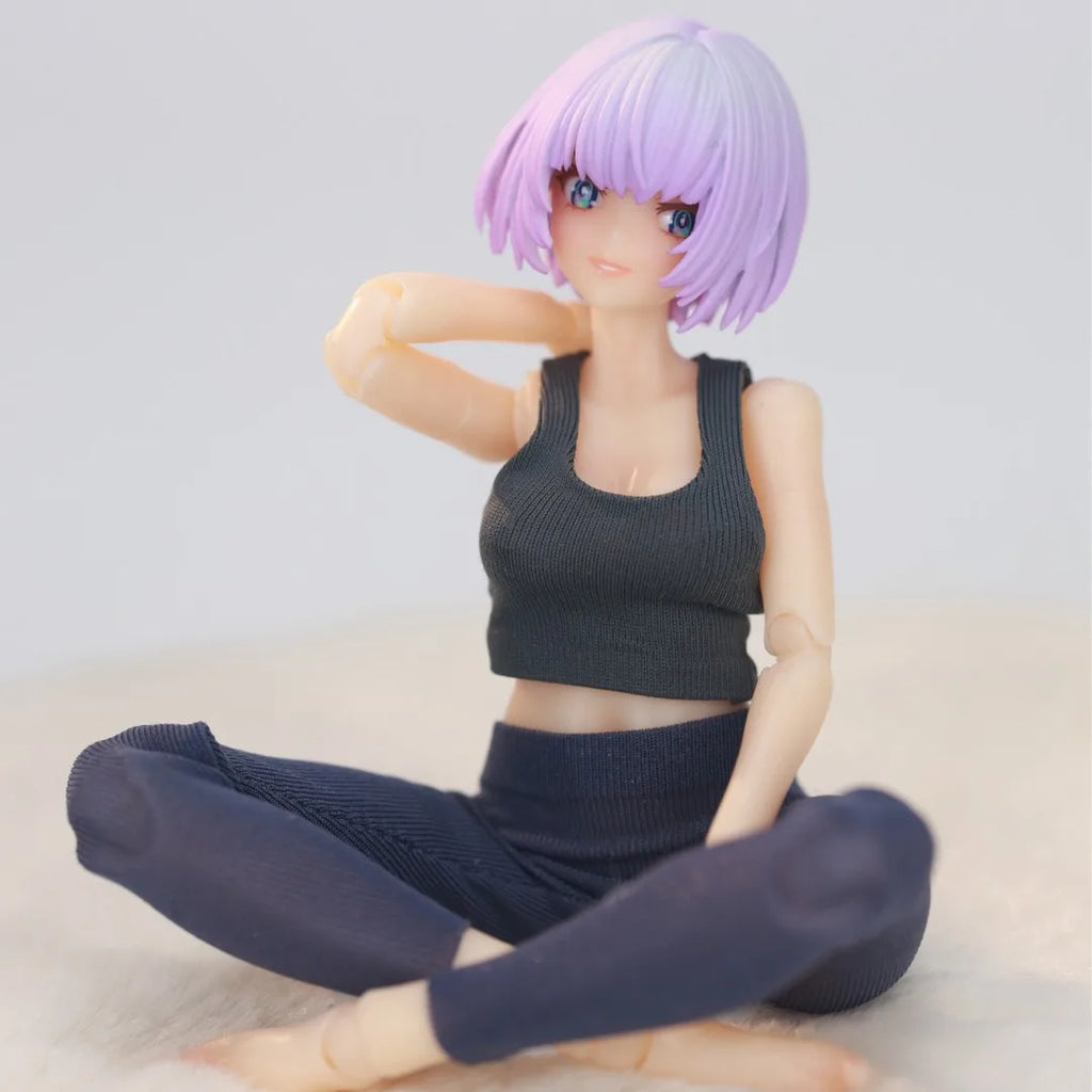 Manatee Industry 1/12 Scale Collectible Inanna Desktop Wars Series Mobile Suit Girl Yoga Limited Action Figure Full Set Model