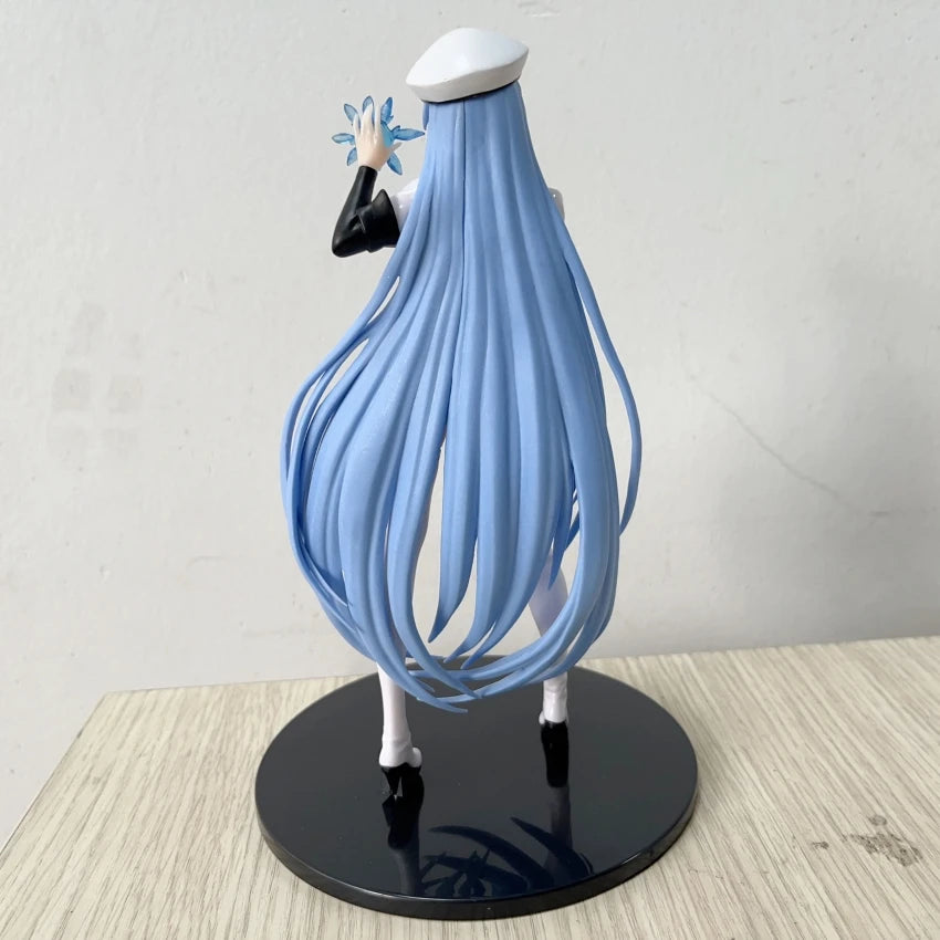 18CM Аниме Akame ga KILL! ESDEATH Момичешка фигурка PVC Екшън играчка за възрастни Колекция Игра Статуя Фигурки Кукли Подаръци