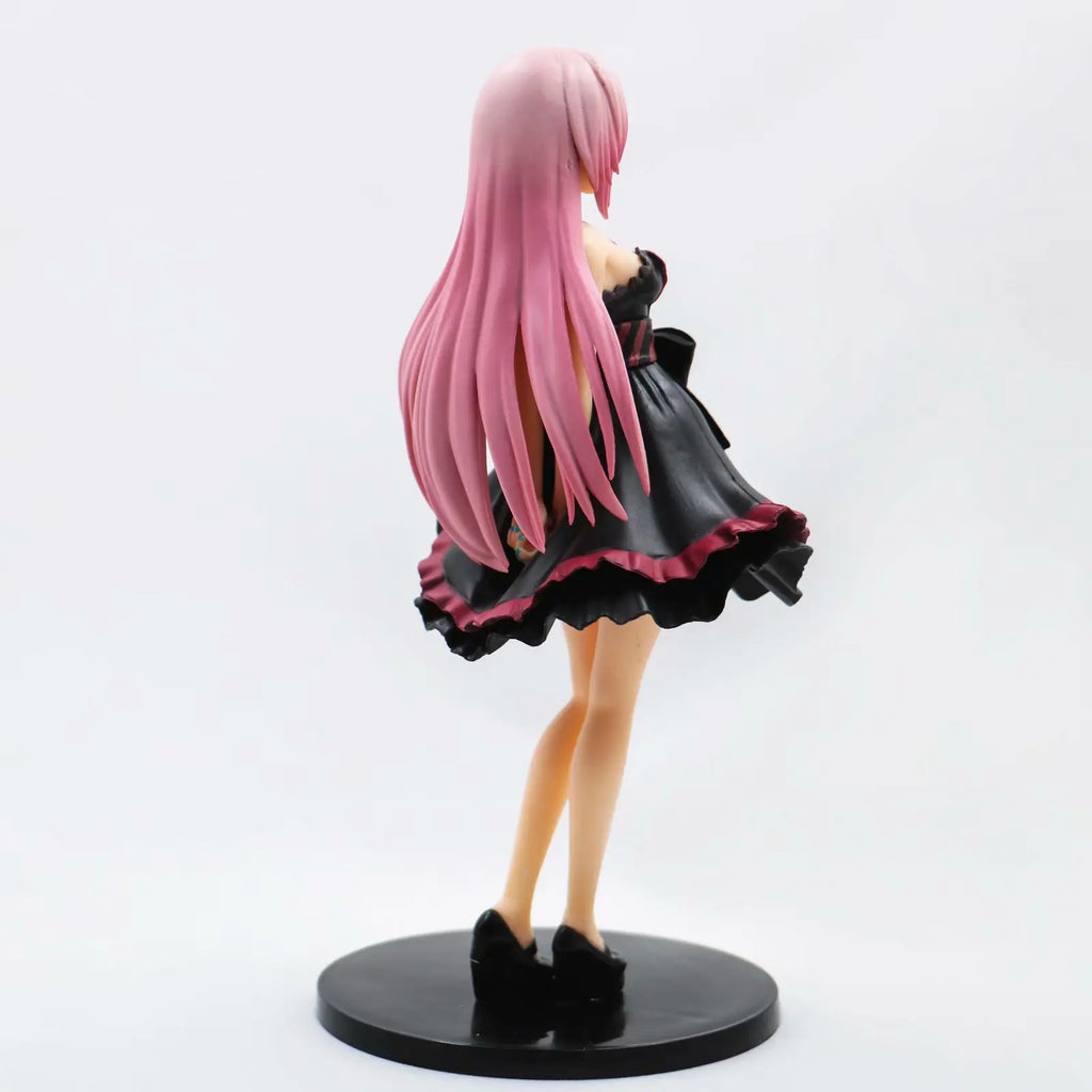 23cm Dress Series Luka Megurine & Hatsune Miku Anime Figure Model Statue Collection Desktop Decoration Ornament Toys Gifts