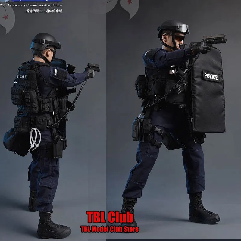 SS103 SoldierStory 1/6 Scale 12inch Action Figure Male Hong Kong Airport Special Police Force Soldier 20th Anniversary Full Set