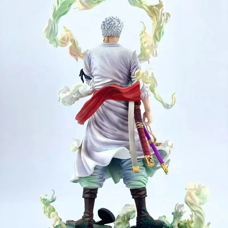 Anime One Piece Statue Nika Form Battle Figure Model Nika Zoro Action Statue Toy Doll Collection Children Birthday Gift Decorate