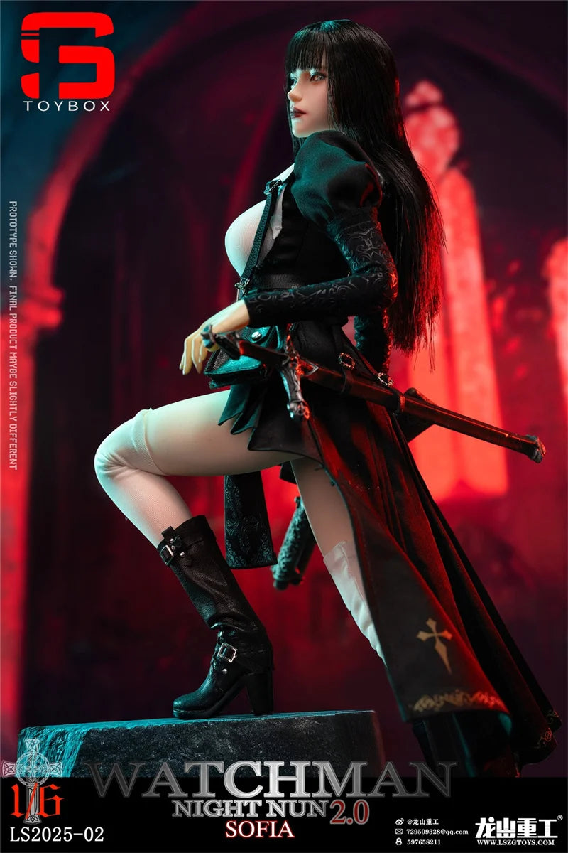 【2025 Q3 】Longshan Heavy Industry LS2025-02 1/6 Redemption of the Night Sophia Action Figure 12'' Female Soldier Full Set Model