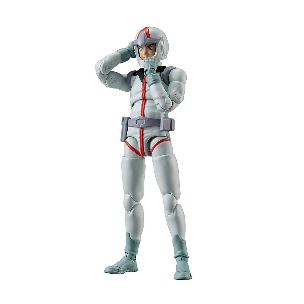 100% Original MegaHouse G.M.G. Collection Kidou Senshi Gundam Amuro Ray Char Aznable (Normal Suit Ver.) The Battle of A Baoa Qu