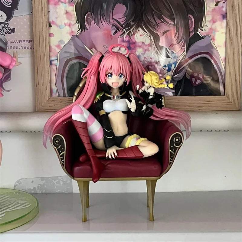 Original Bandai Rimuru Tempest Milim Diablo Figure Anime That Time I Got Reincarnated As A Slime Figurine Models Toys Doll Gifts