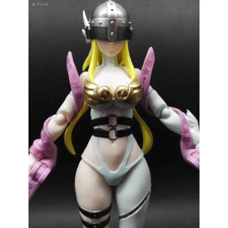 BANDAI Genuine Super Evolution Soul Series Digital Tyrannosaurus Series Angewomon Collection of Transformable Toy Models Gift