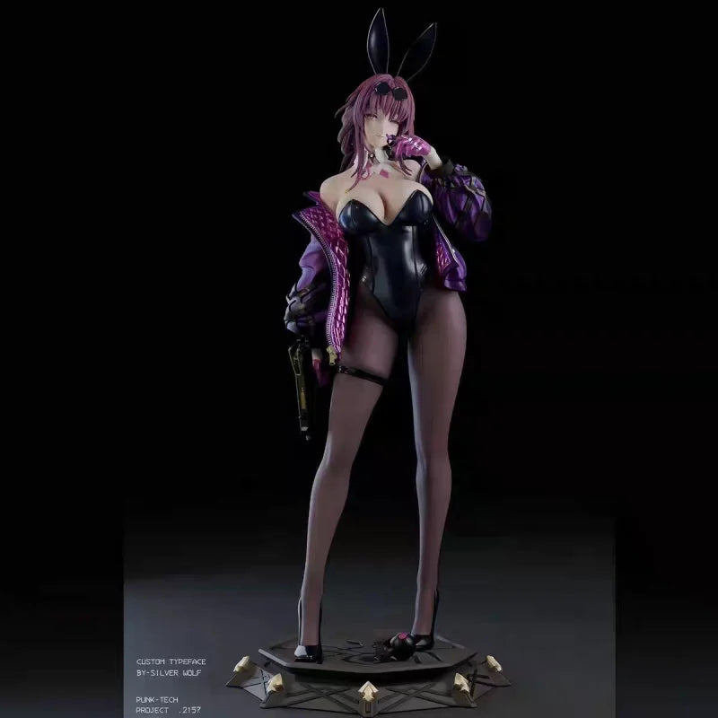 32cm Honkai Star Rail Kafka 1/6 Beautiful Collection Figure Bunny Kafka Jingliu Figure Model Doll Collectible Ornaments Present