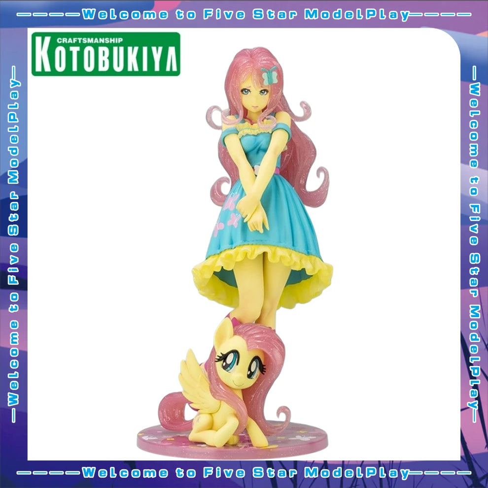 【FS】 KOTOBUKIYA Beautiful Girl Statue Series × Rainbow Pony Rou Rou Limited Edition Scale 1/7 Figures Models Toys Gifts
