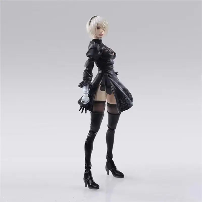 Нова 15см Nier Automata Yorha No.2 2b екшън фигурка PVC игра фигурка подвижна играчка колекция орнамент модел подарък за деца