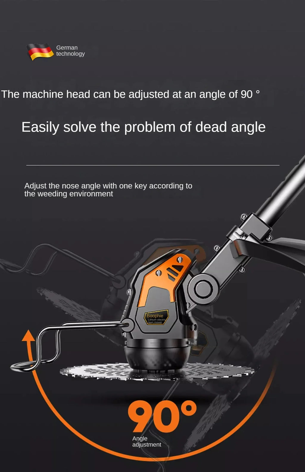 Lightweight and Efficient Grass Cutter for Home Garden A