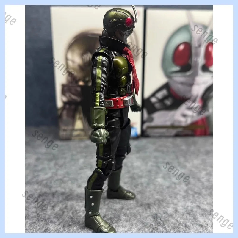 [Genuine stock] Bandai SHF real bone carving Kamen Rider THE NEXT No. 1 / No. 2 Dark style movable figure collection ornaments