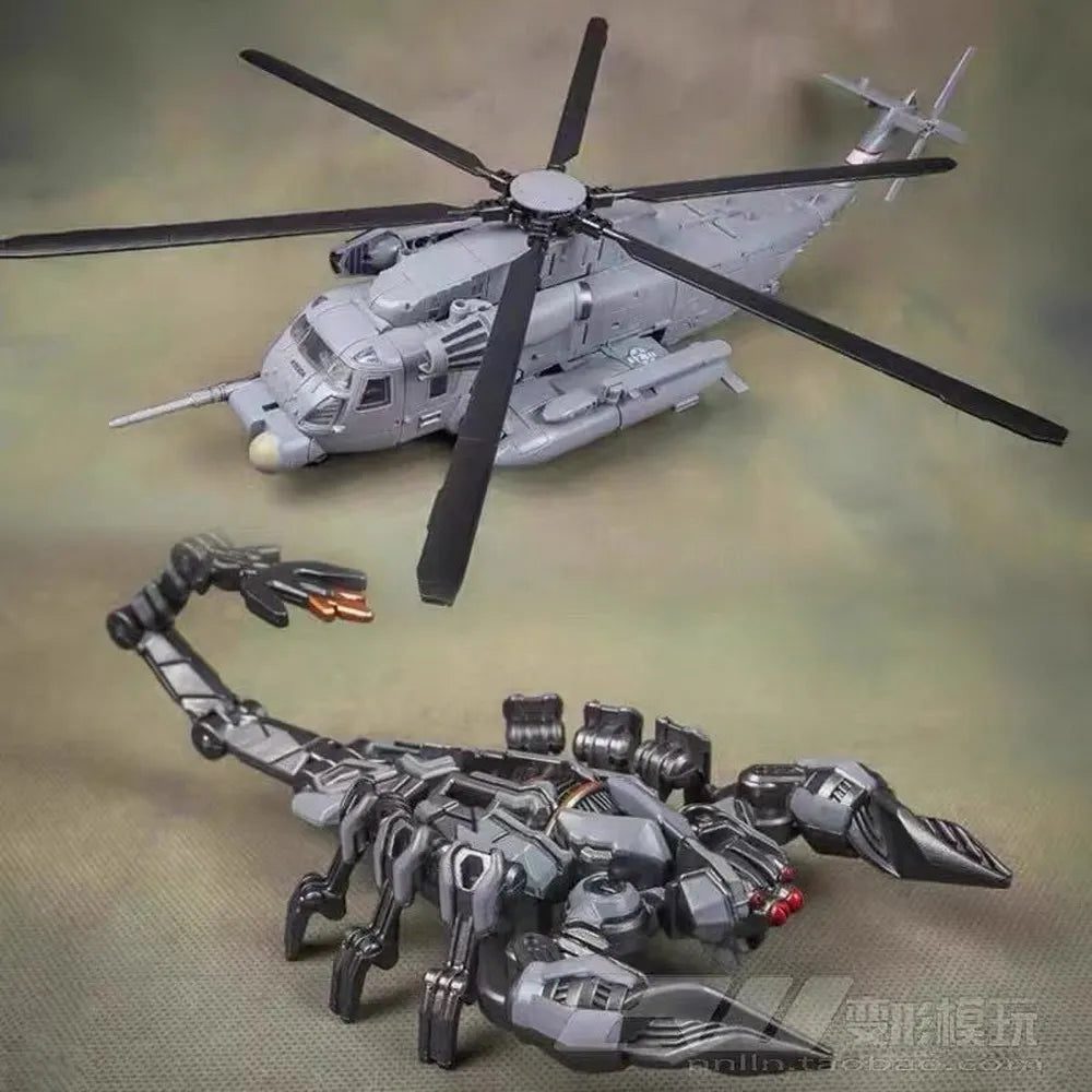 Weijiang Black Apple Blackout M05 Transformation Toys Vertigo M05 Helicopter Hide Shadow Model Action Figure Deformation Robot