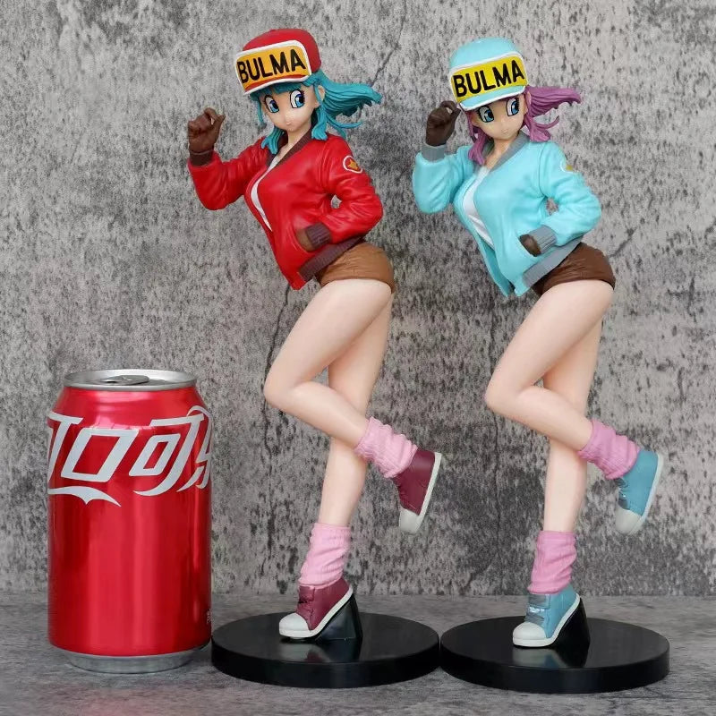 26 cm Anime-Figur Dragon Ball Z Bulma Actionfiguren PVC-Statue Modellsammlung Schreibtischdekor Puppe Geschenke Figur Puppe
