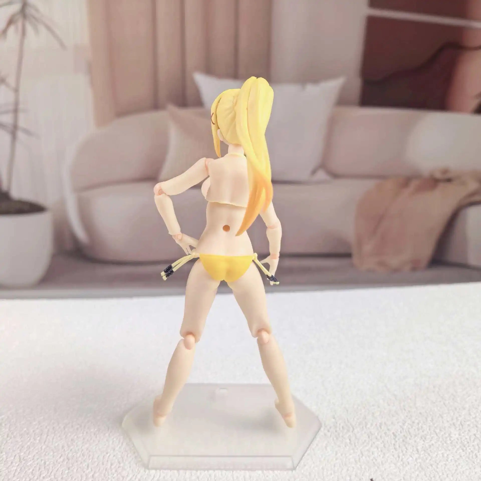 Fgma Darkness Anime Figure EX-065 Darkness Swimsuit Ver. Action Figurine Collection Statue Model Room Decora Desk Toys Gifts