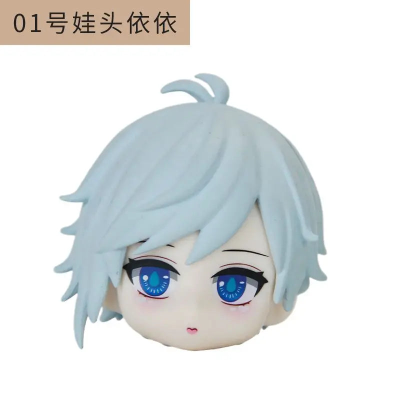 New 2025 1/12 BJD Doll Hairstyle Head GSC Replacement Hair And Face for Obitsu11 Ob11 YMY Body Doll Accessories Surprise Gift