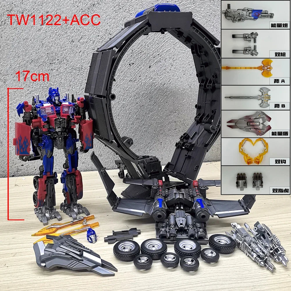 Transformation Toys BAIWEI CY01 TW1122 TW1022 Car Trailers Tactical Container Accessory Backpack Action Figure Deformation Robot