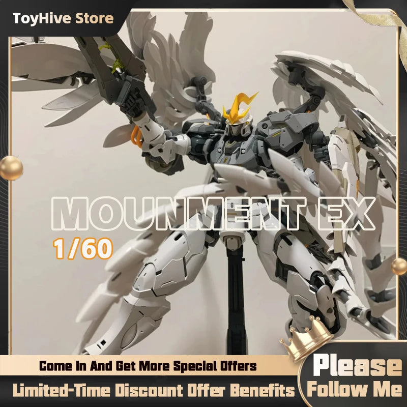Strange Work Plastic Model Kit 1/60 Scale Monument FX Roaring Bear Assembleable Mecha Collectible For Advanced Hobby Enthusiasts